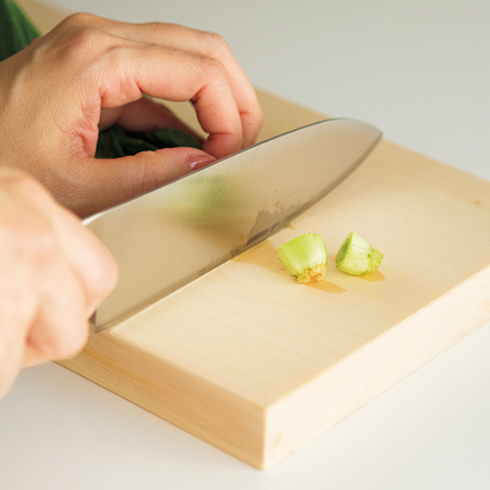 いちょうの木のまな板