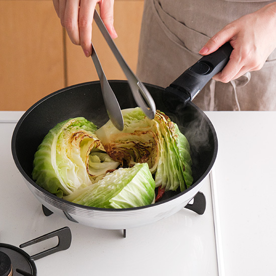 取っ手のとれるフライパン