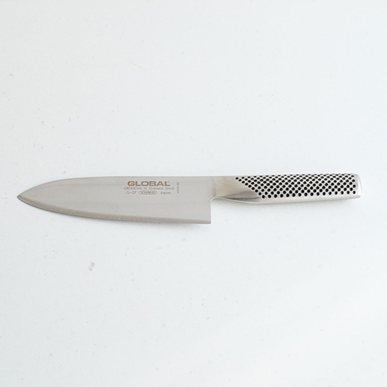 GLOBAL〉グローバルの包丁 三徳16cm