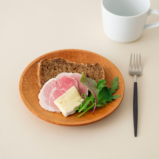 ヤマザクラの皿