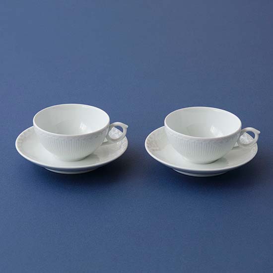 ホワイトフルーテッド　ハーフレース