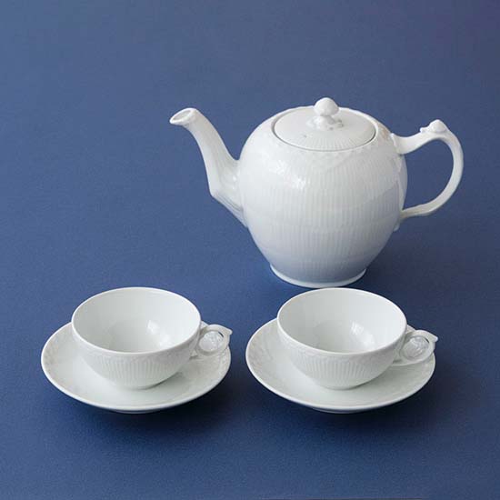 ホワイトフルーテッド　ハーフレース