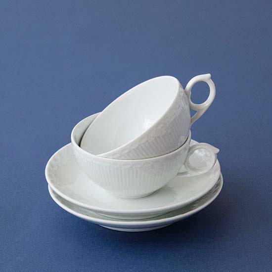 ホワイトフルーテッド　ハーフレース