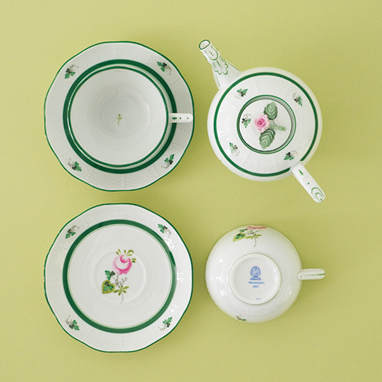 ヘレンド ウィーンの薔薇