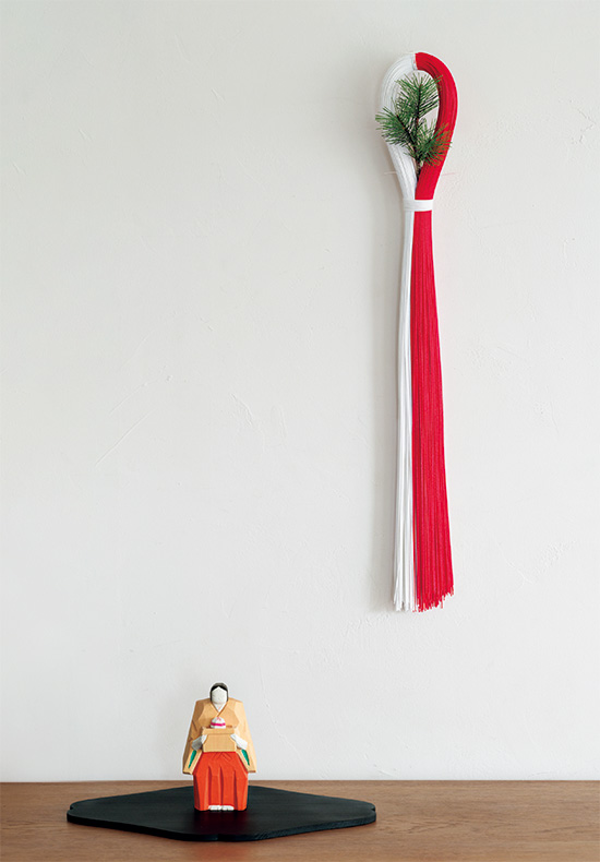 水引の蓬莱飾り