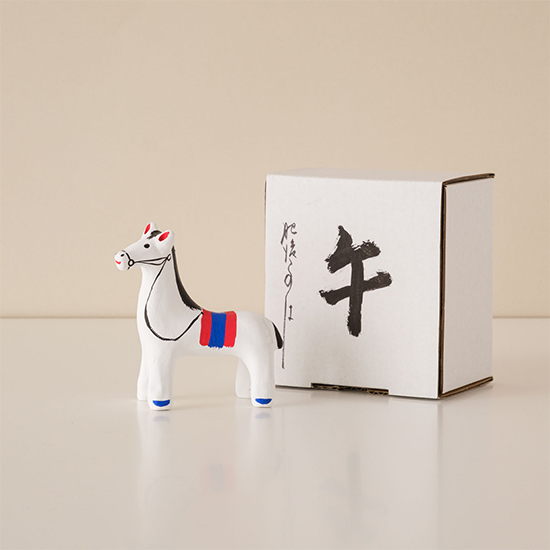 熊本土人形　午