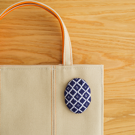 こぎん刺しブローチキット