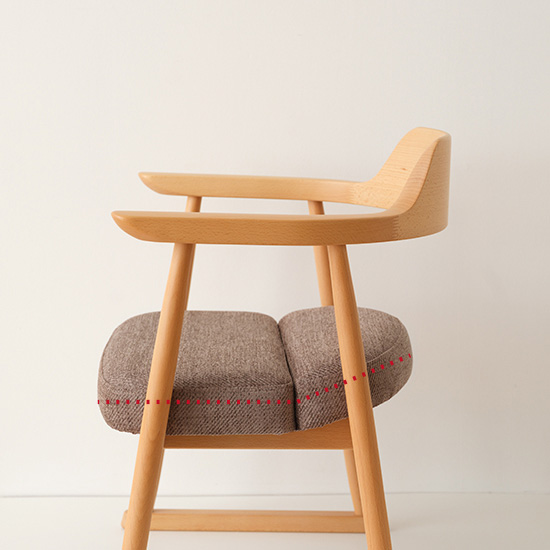 低座　ローチェア24cm