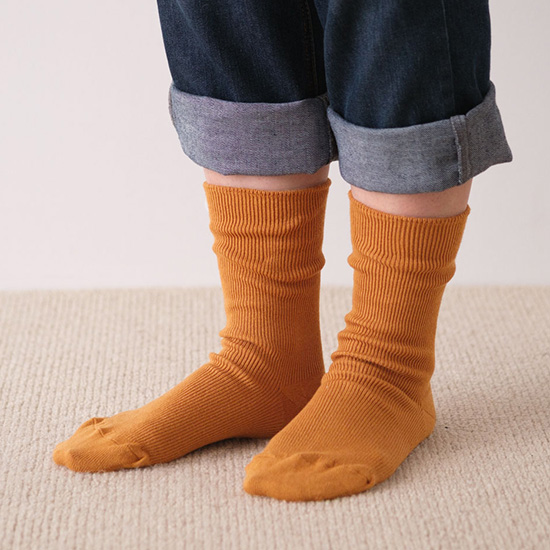 ゴムなしリブソックス