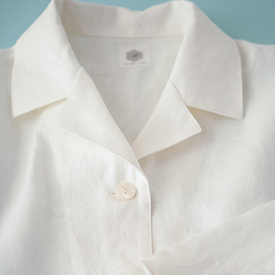 リネンのパジャマ