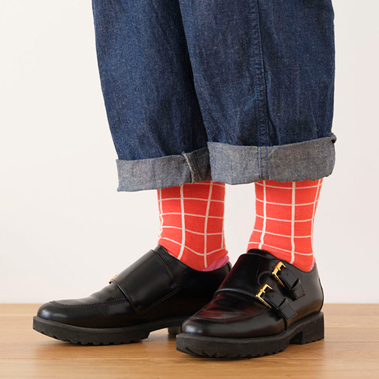 北欧デザインソックス