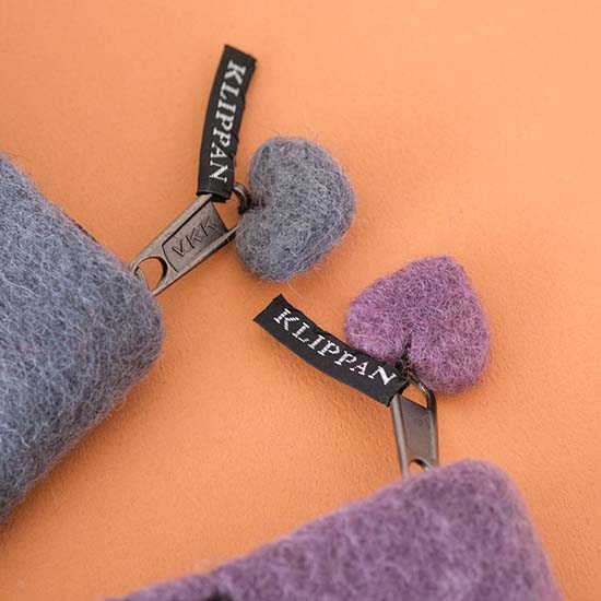 ムーミン　フェルトのバッグとポーチ