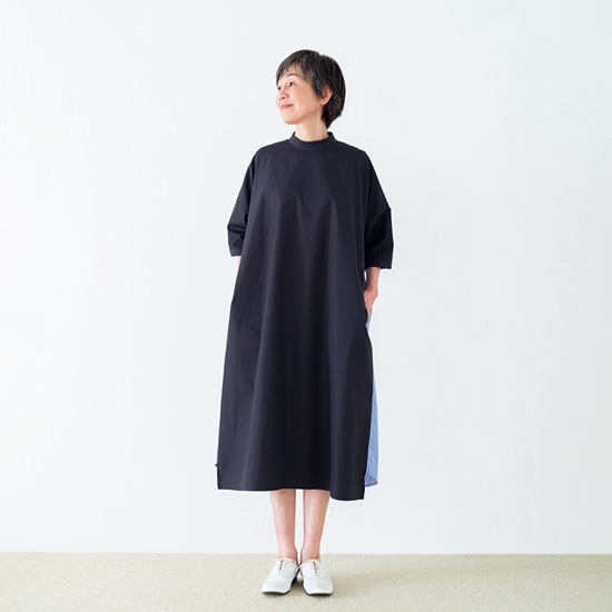 ストライプドレス