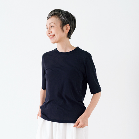 ハーフスリーブTシャツ