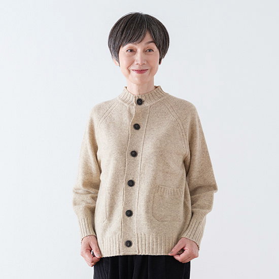 ニット 透かしトッパーカーディガン グリーン レディース(M グリーン): 東京シャツ公式通販｜ノーアイロン形態安定ビジネスワイシャツ専門店