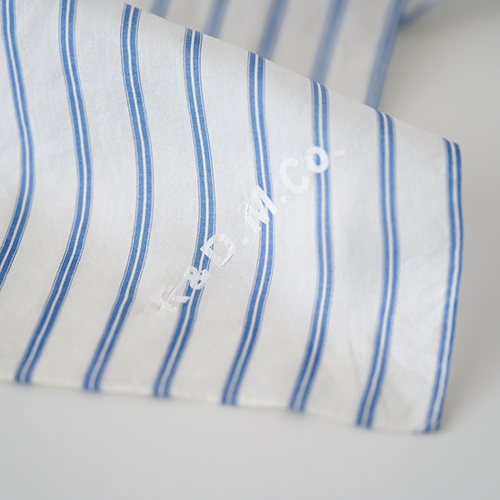 ストライプスカーフ　ホワイト