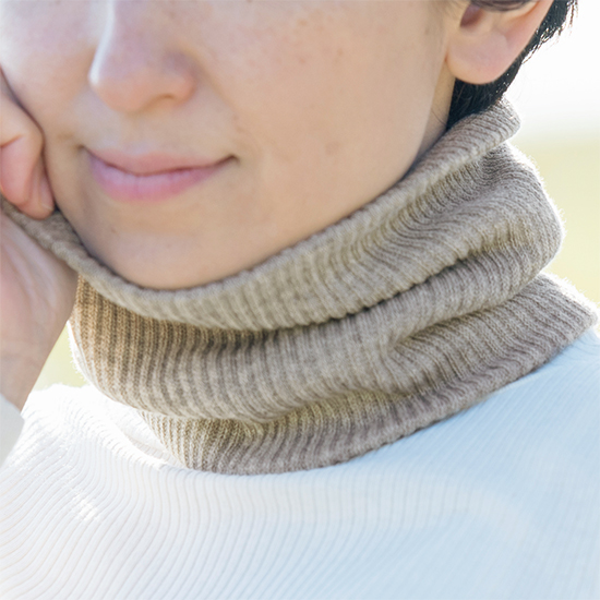 ヤクとオーガニックコットン　ゴムなしソックス