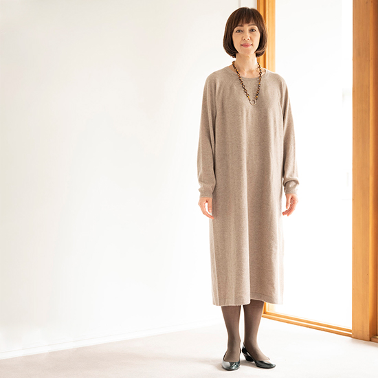 ニットワンピース 暮しの手帖の通販会社 グリーンショップ