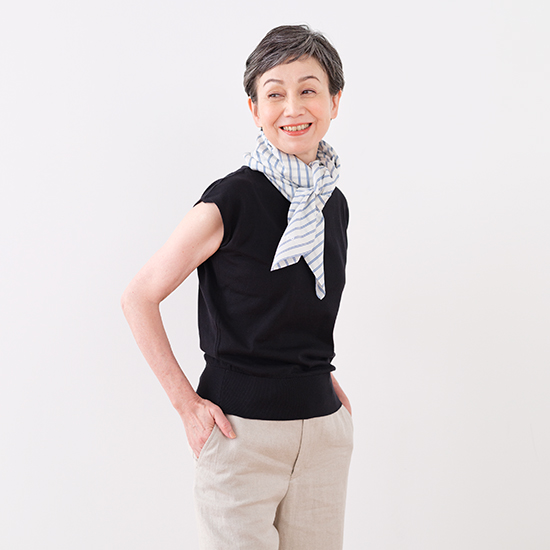 ストライプスカーフ