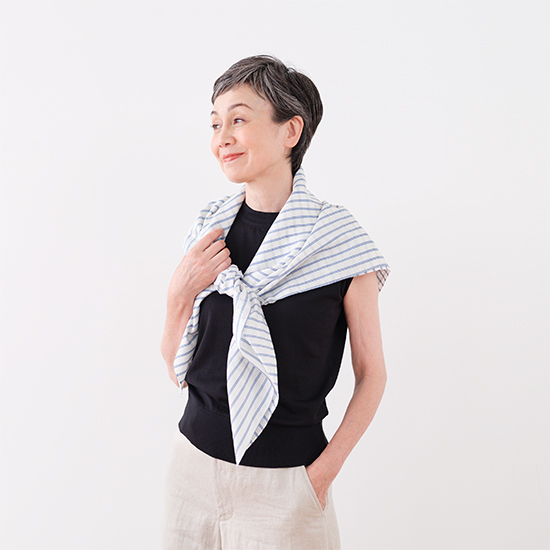 ストライプスカーフ