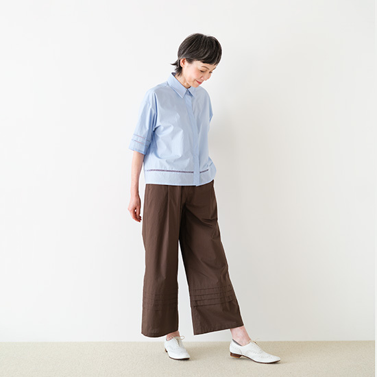 イージーワイドパンツ