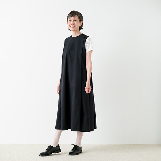 サイドタックドレス