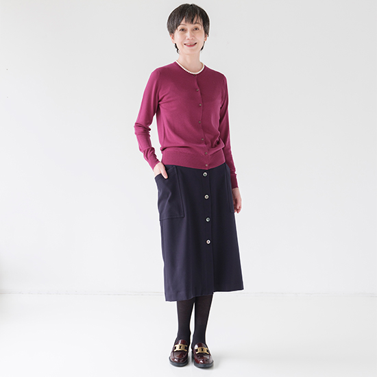 ビッグポケットスカート 暮しの手帖の通販会社 グリーンショップ