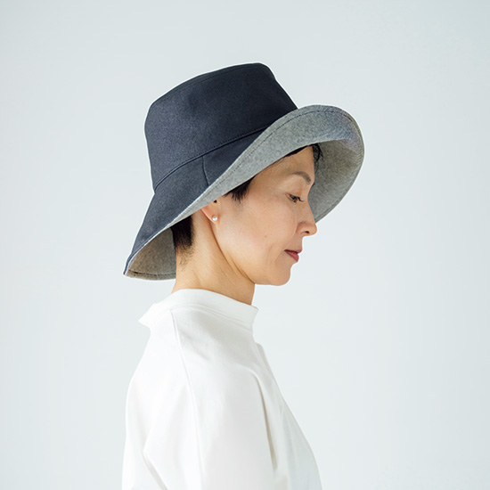 ささ和紙の帽子