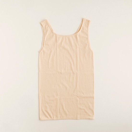コットンシルクの肌着 タンクトップ 暮しの手帖の通販会社 グリーンショップ